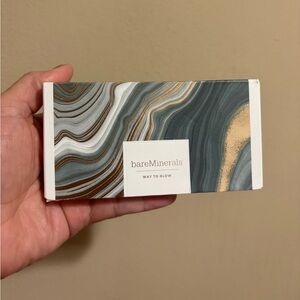 bareMinerals Way to Glow Palette FULL SIZE GEN NUDEO CHBEK DUO Brand New